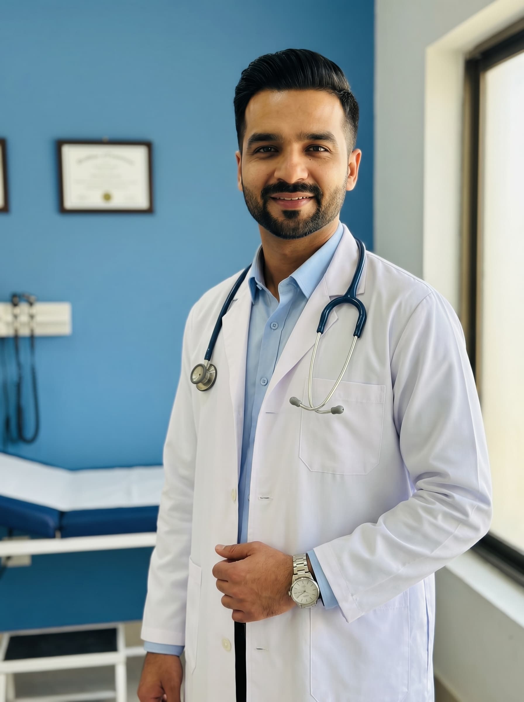 Dr. Numan Yaseen, general physician at Yaseen Medical Clinic Lahore