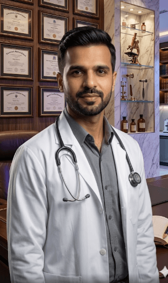 Dr. Numan Yaseen, general physician at Yaseen Medical Clinic Lahore