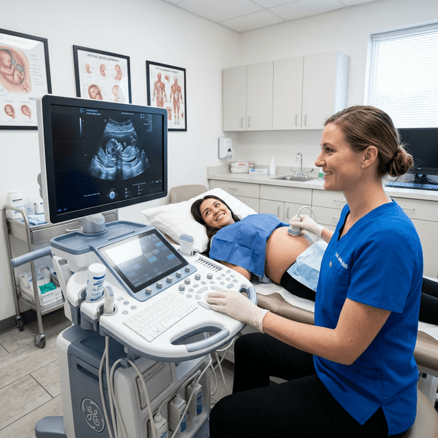 Ultrasound service at Yaseen Medical Clinic Lahore