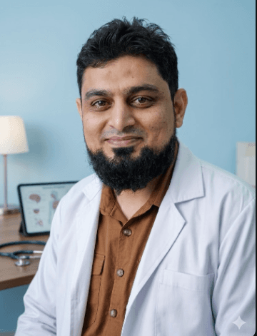 Dr. Muhammad Junaid at Yaseen Medical Clinic Lahore
